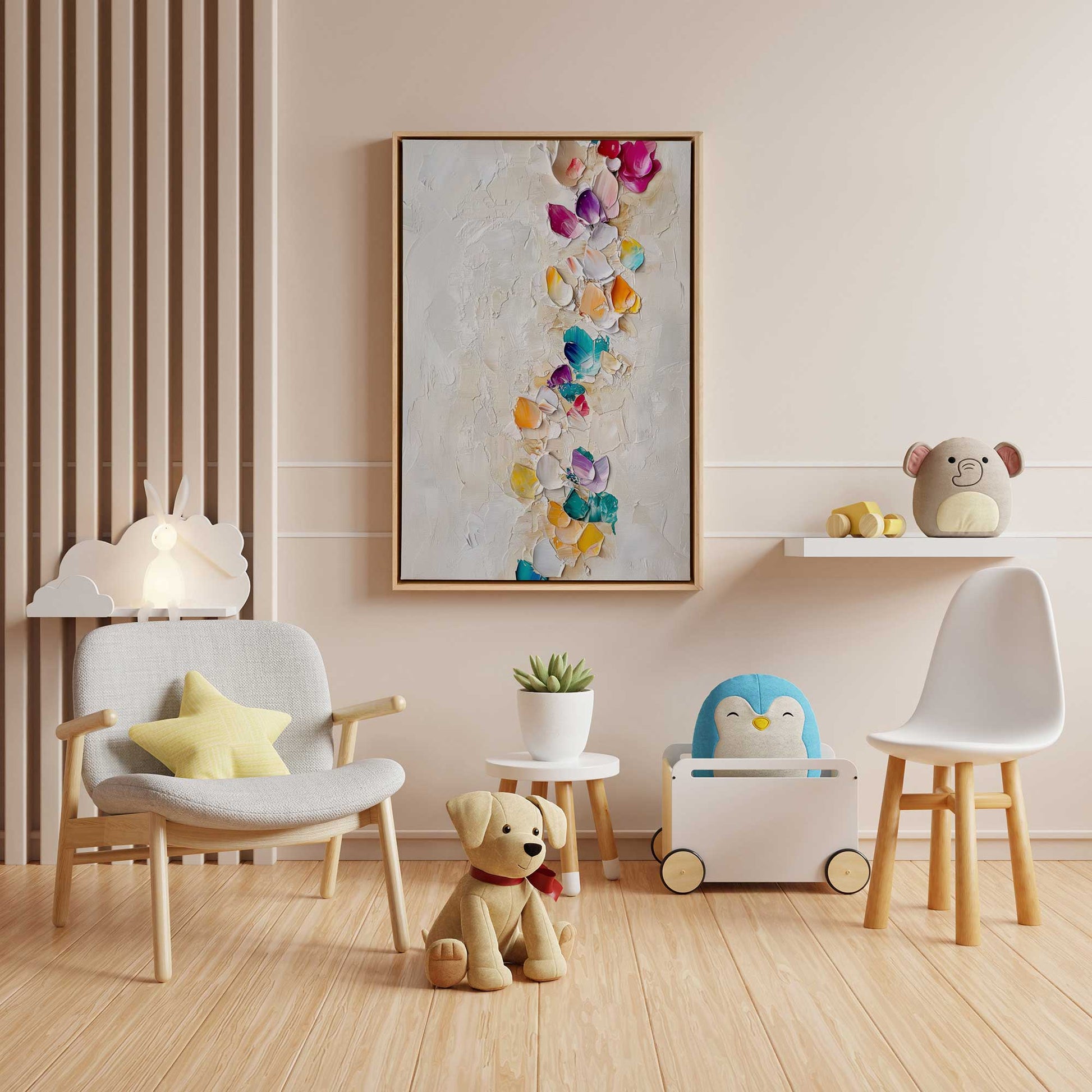 Picture of art in a room