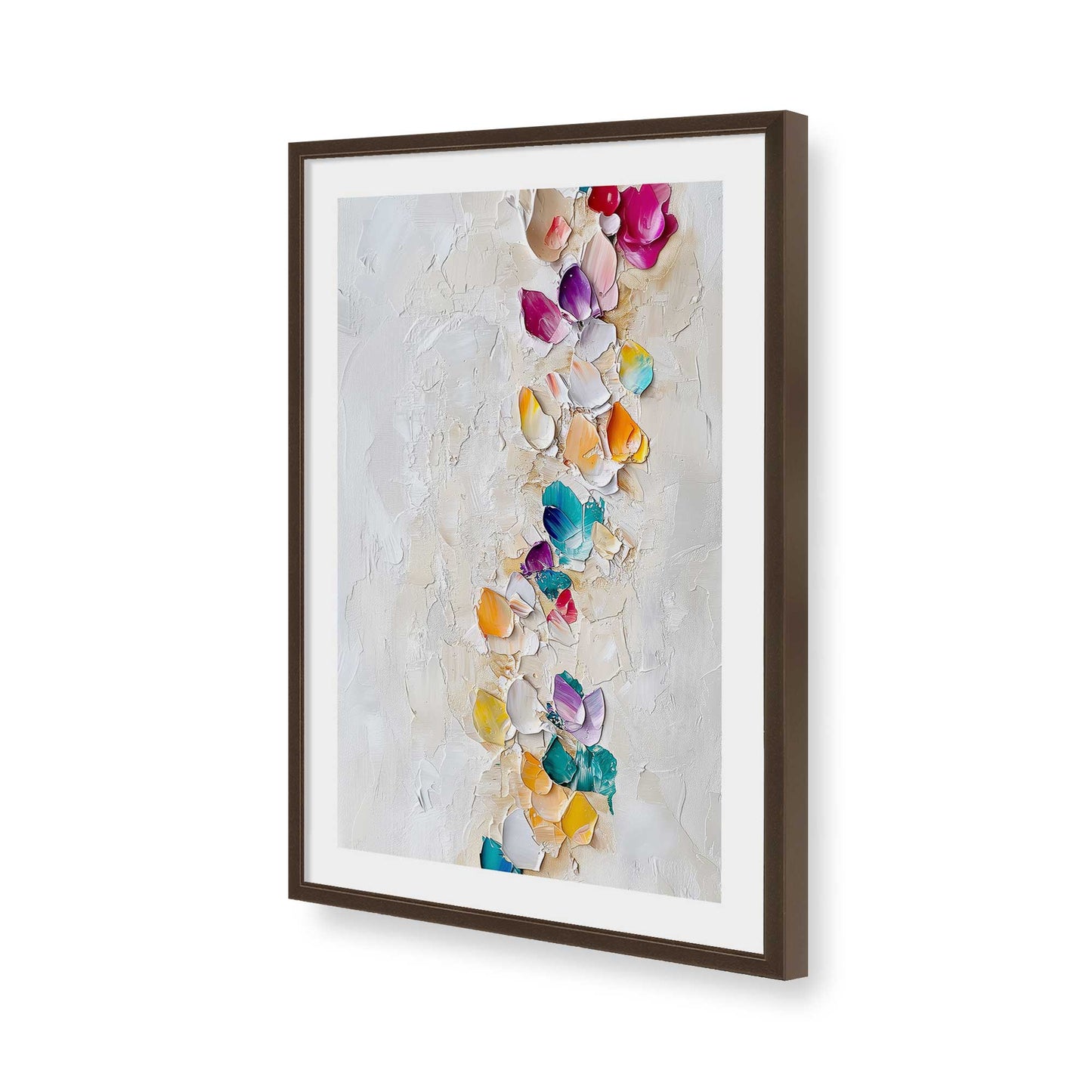 [Color:Belvinder Brown], Picture of art in a Belvinder Brown frame of the corner