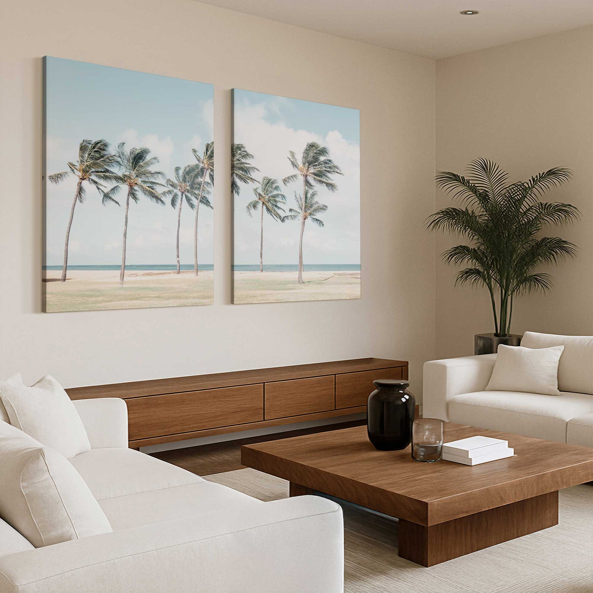 [Color:Stretched Canvas], Picture of art in a room