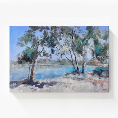 [Color:Stretched Canvas], Picture of art