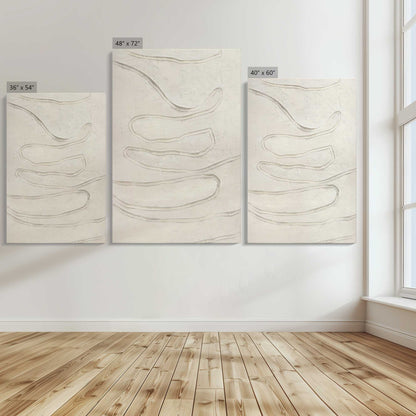 [Color:Stretched Canvas], Image showing the size comparisons