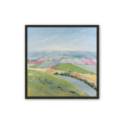 [Color:Satin Black], Picture of art in a Satin Black frame