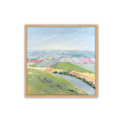 [Color:American Maple], Picture of art in a American Maple frame