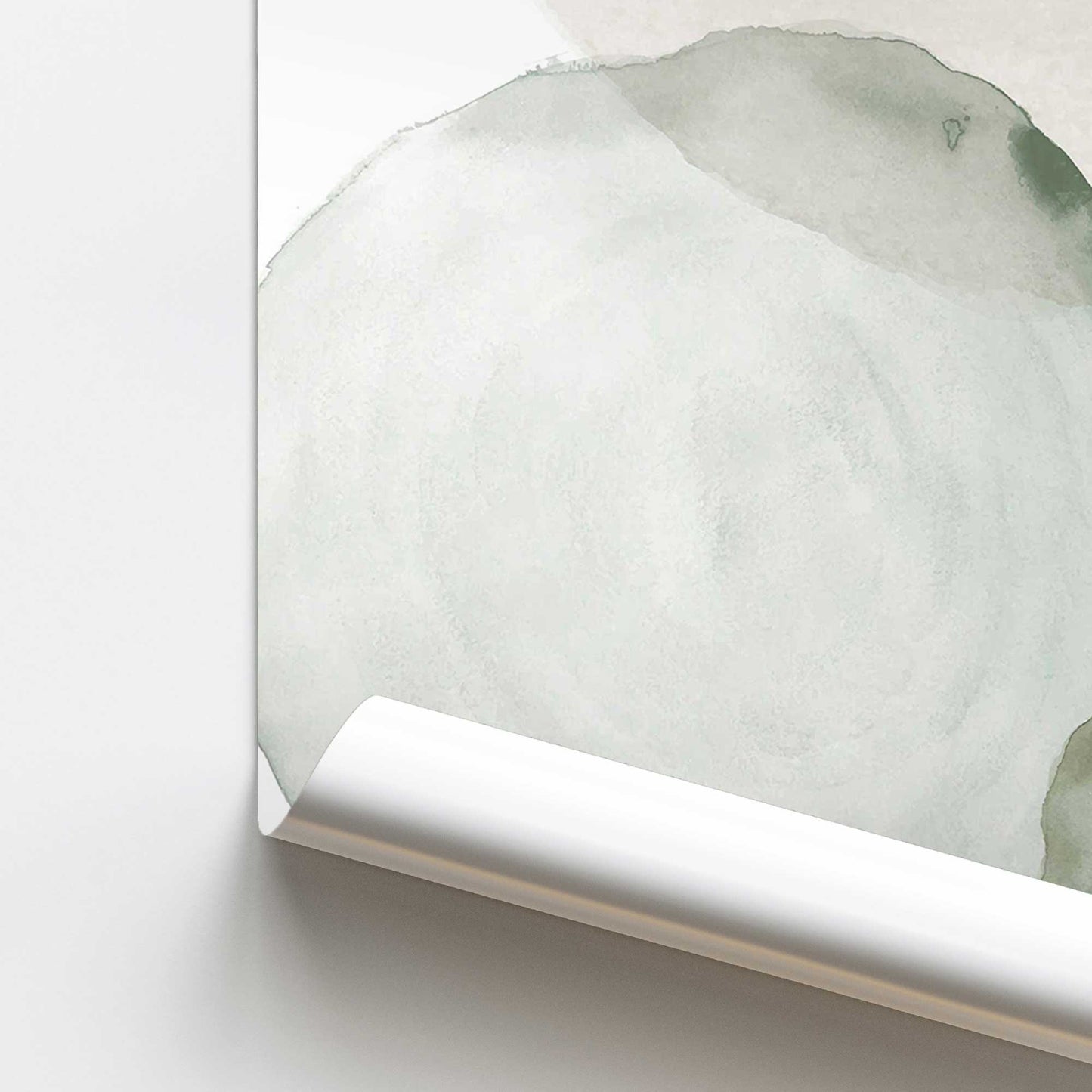 [color:Rolled Print], Picture of close up of art