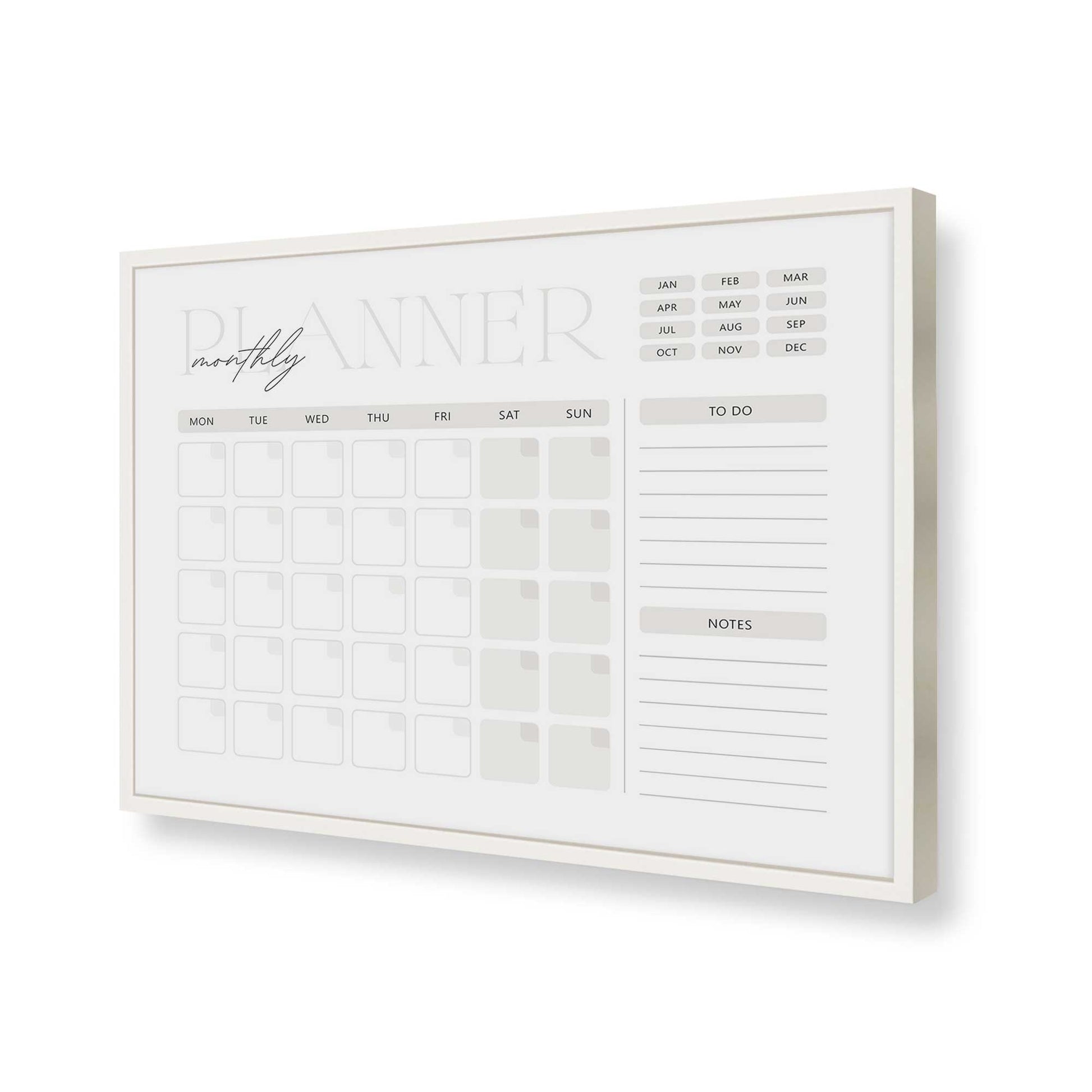 [Color:Opaque White], Picture of art in a Opaque White frame of the corner