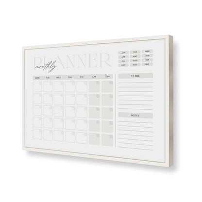 [Color:Opaque White], Picture of art in a Opaque White frame of the corner