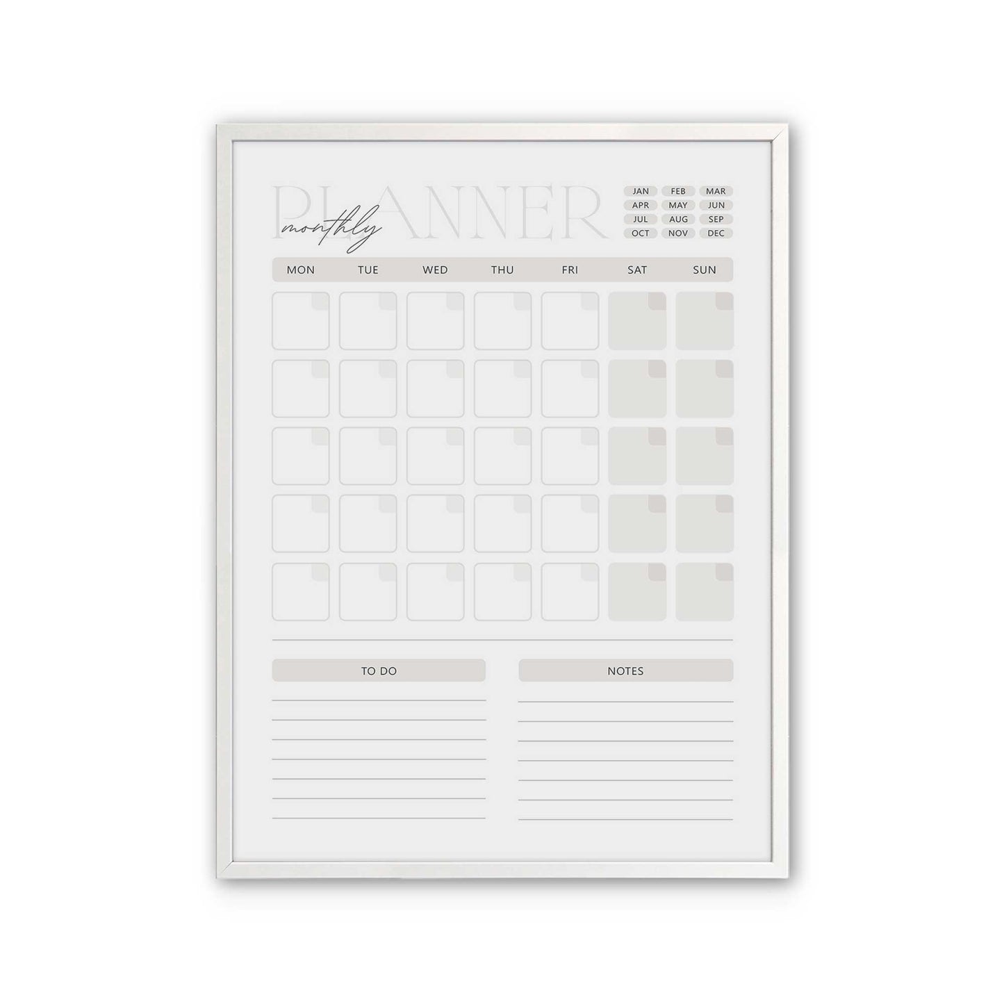 [Color:Opaque White], Picture of art in a Opaque White frame