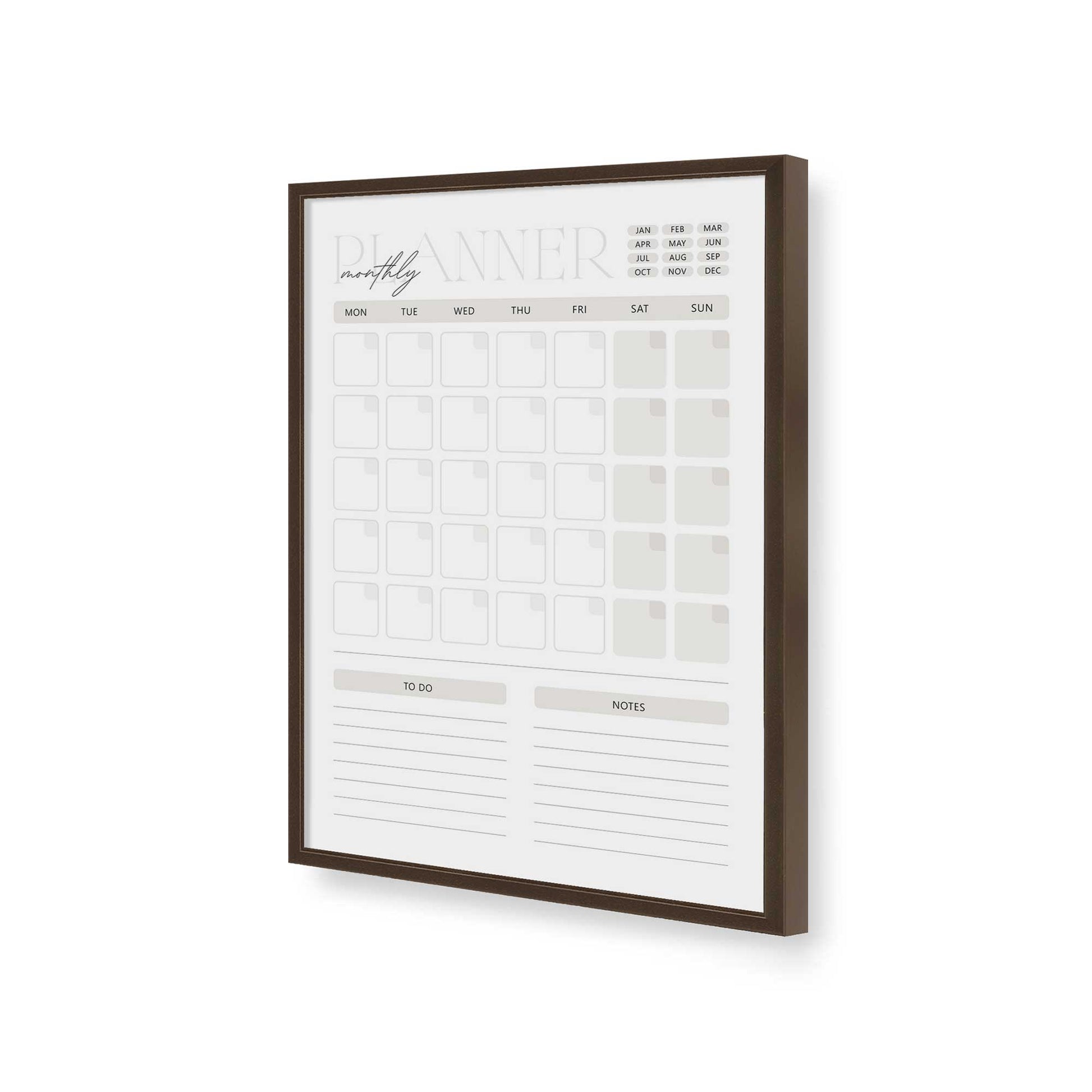 [Color:Belvinder Brown], Picture of art in a Belvinder Brown frame of the corner