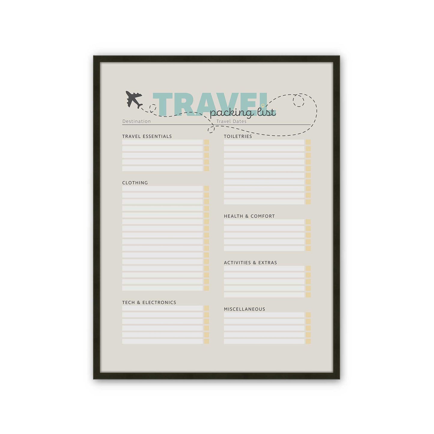 [Color:Satin Black], Picture of art in a Satin Black frame