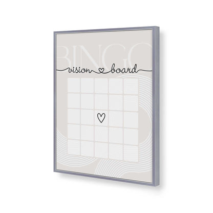 [Color:Polished Chrome], Picture of art in a Polished Chrome frame of the corner