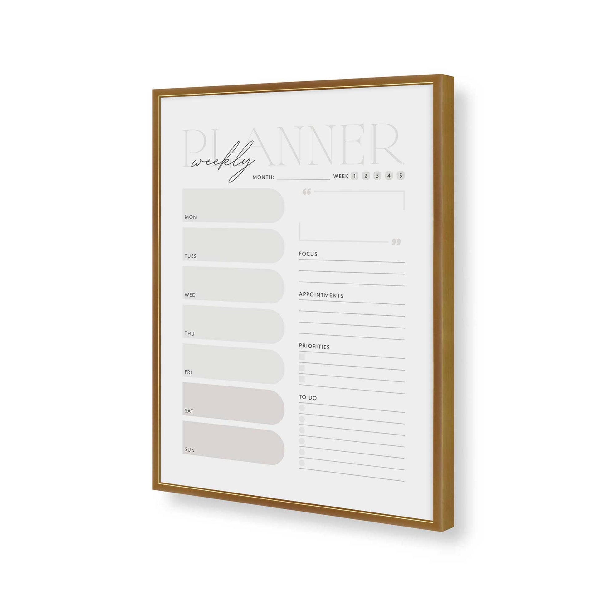 [Color:Polished Gold], Picture of art in a Polished Gold frame of the corner