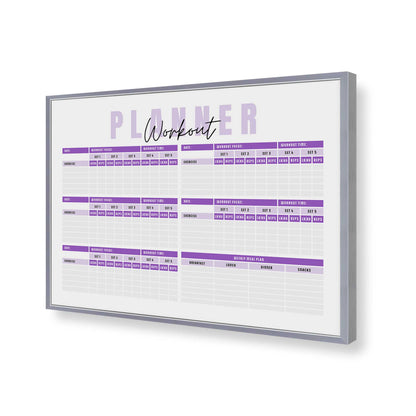 [Color:Polished Chrome], Picture of art in a Polished Chrome frame of the corner