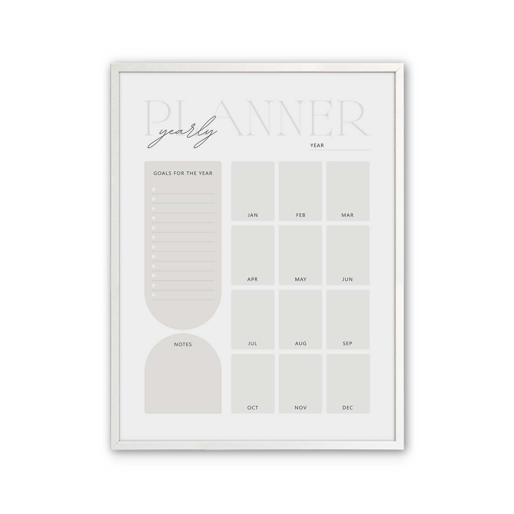 [Color:Opaque White], Picture of art in a Opaque White frame