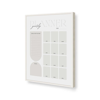 [Color:Opaque White], Picture of art in a Opaque White frame of the corner