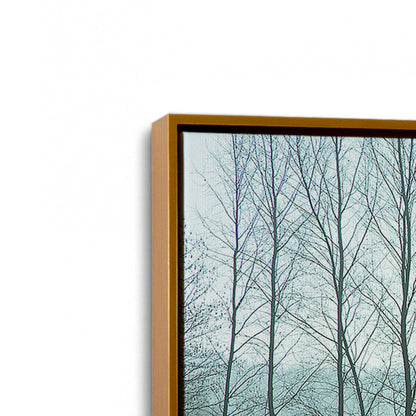 [Color:Polished Gold], Picture of art in a Polished Gold frame at an angle
