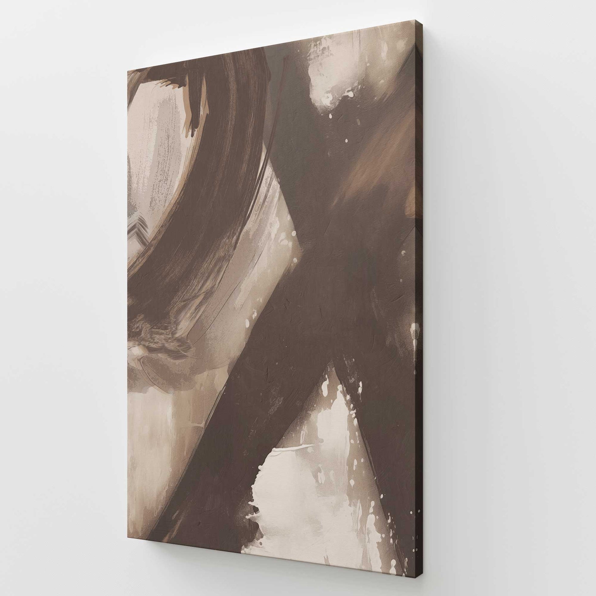 [Color:Stretched Canvas], Picture of art at an angle