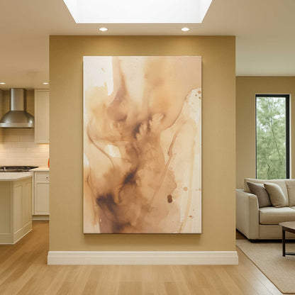 [Color:Stretched Canvas], Picture of art in a room