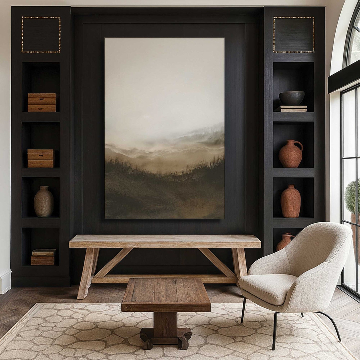 [LIFESTYLE], art hanging in a room
