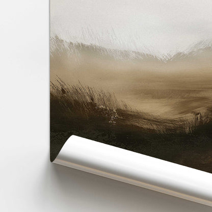 Fogbound Meadows II Promotional Rolled Print
