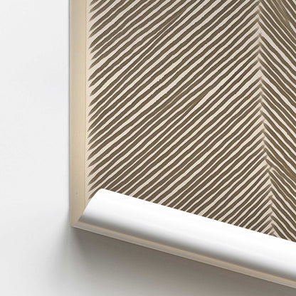Modern Linear Illusion IV Promotional Rolled Print
