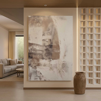 [Color:Stretched Canvas], Picture of art in a room
