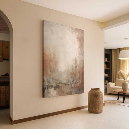 [Color:Stretched Canvas], Picture of art in a room