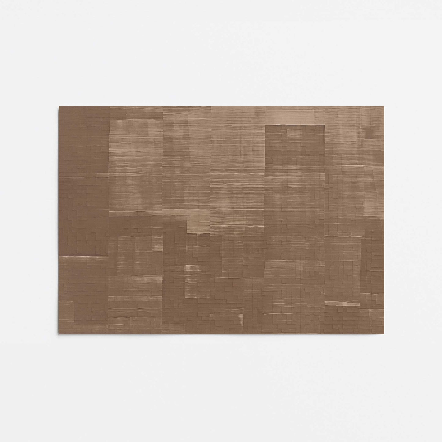 Sienna Squares II Promotional Rolled Print