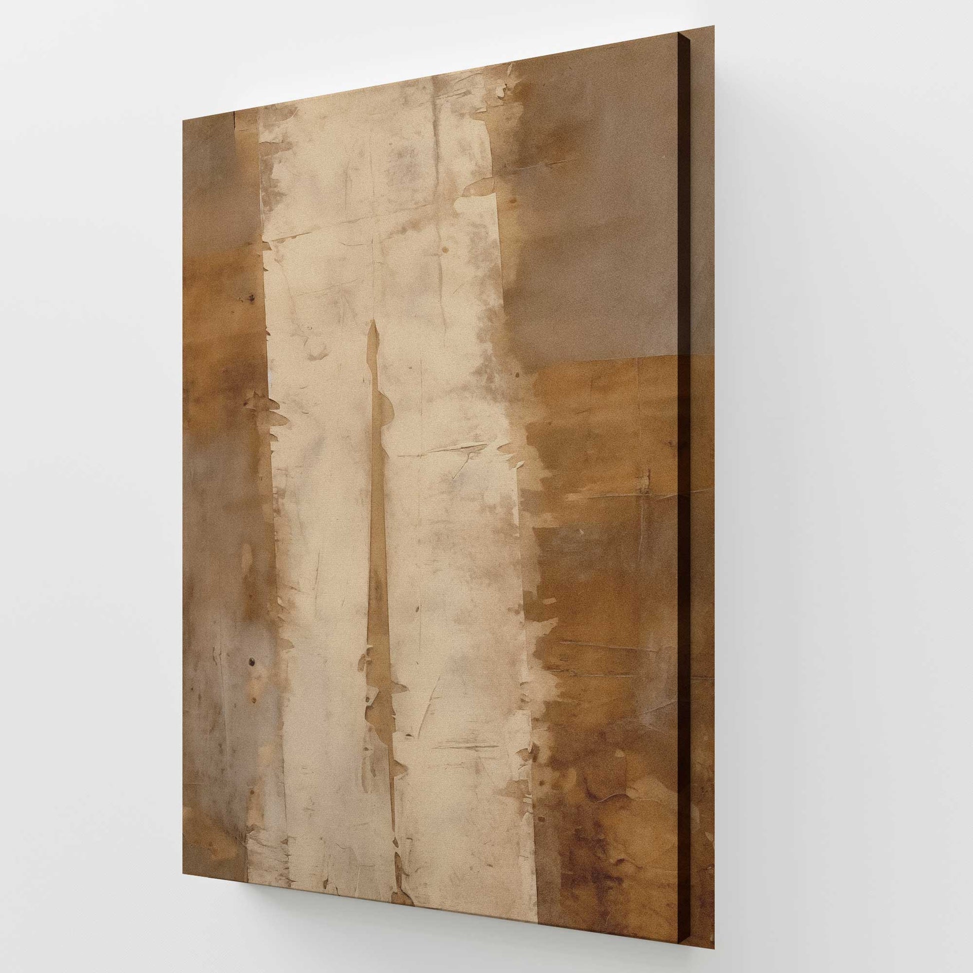 [Color:Stretched Canvas], Picture of art at an angle