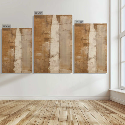 [Color:Stretched Canvas], Image showing the size comparisons