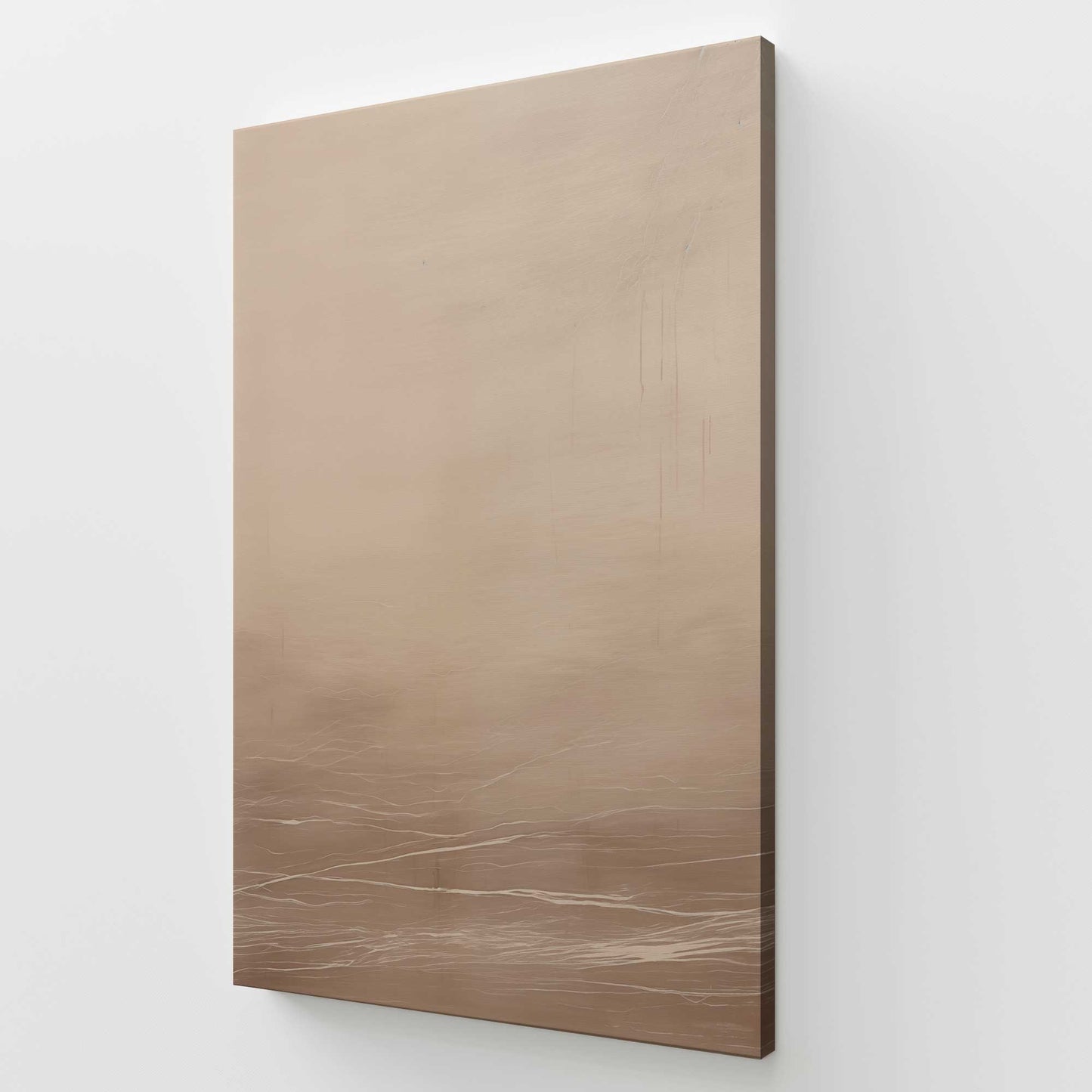 [Color:Stretched Canvas], Picture of art at an angle