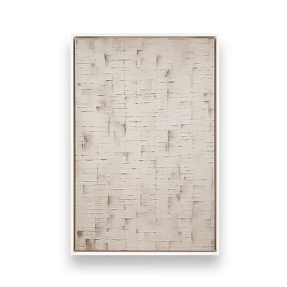 [Color:Opaque White], Picture of art in a White frame