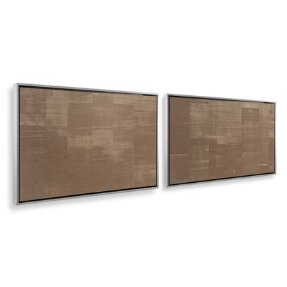 [Color:Opaque White], Picture of art in a White frame at an angle