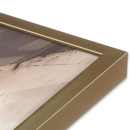 [Color:Brushed Gold], Picture of art in a Brushed Gold frame of the corner