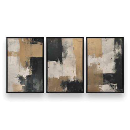 [Color:Satin Black], Picture of art in a Satin Black frame