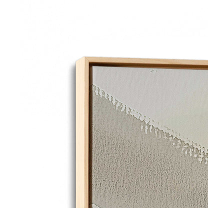 [Color:American Maple], Picture of art in a American Maple frame at an angle