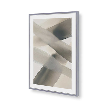 [Color:Polished Chrome], Picture of art in a Polished Chrome frame of the corner