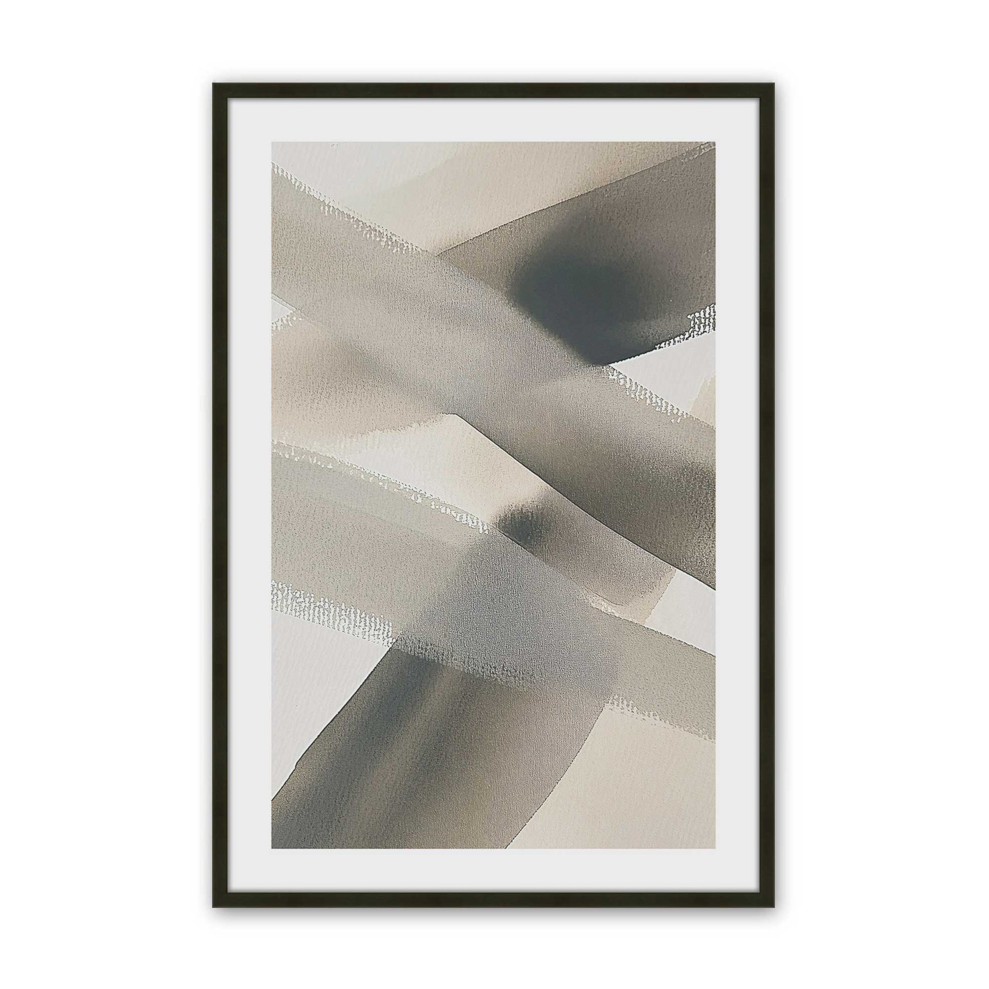 [Color:Satin Black], Picture of art in a Satin Black frame