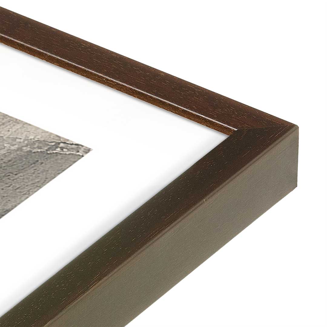 [Color:Belvinder Brown], Picture of art in a Belvinder Brown frame at an angle