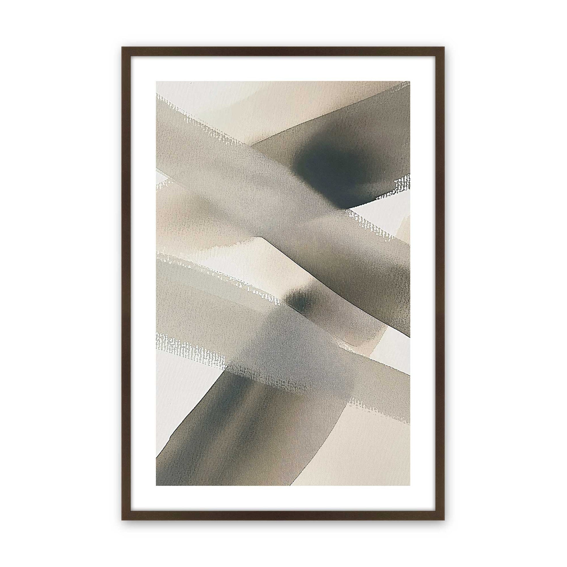 [Color:Brown], Picture of art in a Brown frame
