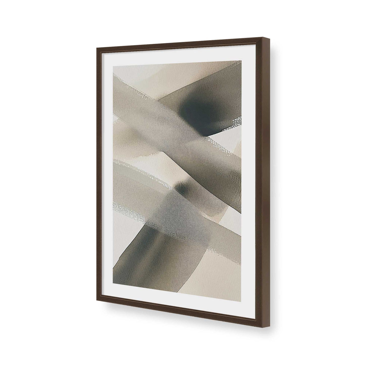 [Color:Belvinder Brown], Picture of art in a Belvinder Brown frame of the corner