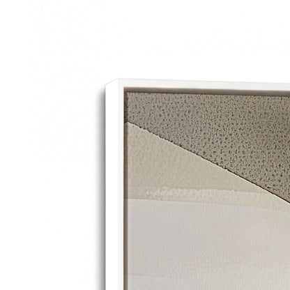 [Color:Opaque White], Picture of art in a White frame at an angle