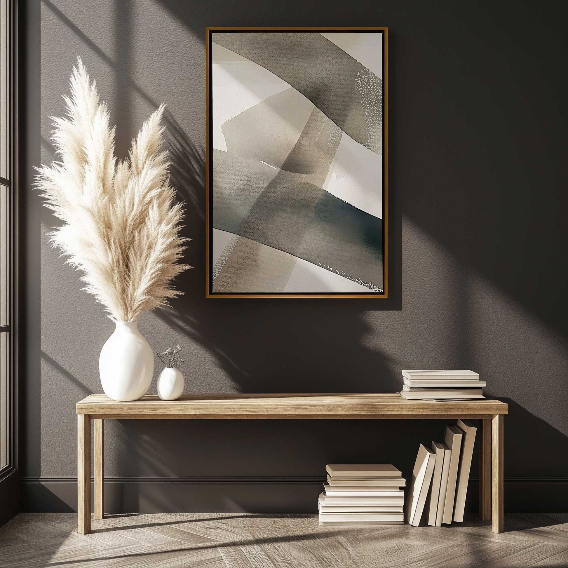 Picture of art in a room