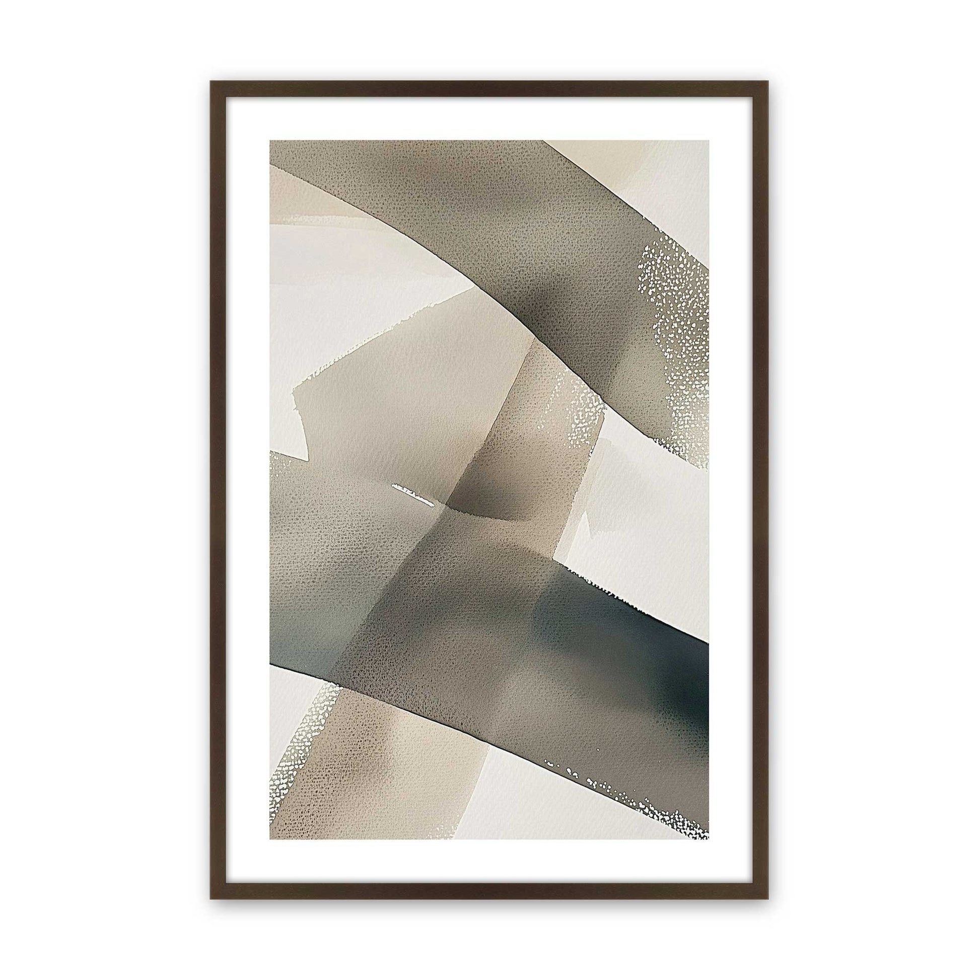 [Color:Brown], Picture of art in a Brown frame