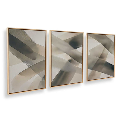[Color:American Maple], Picture of art in an American Maple frame at an angle