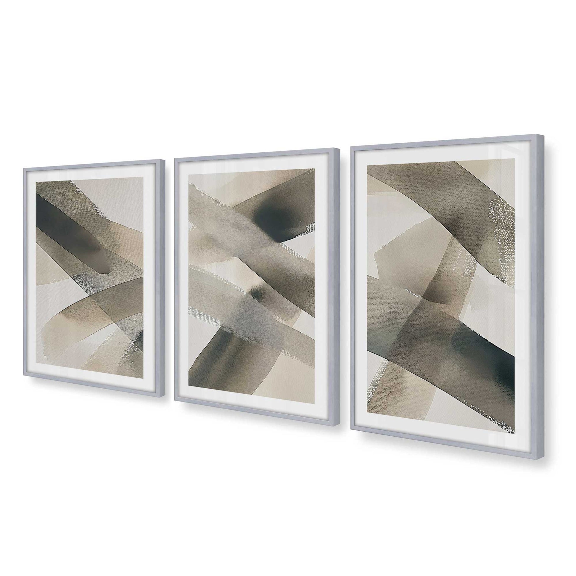 [Color:Polished Chrome], Picture of art in a Polished Chrome frame at an angle