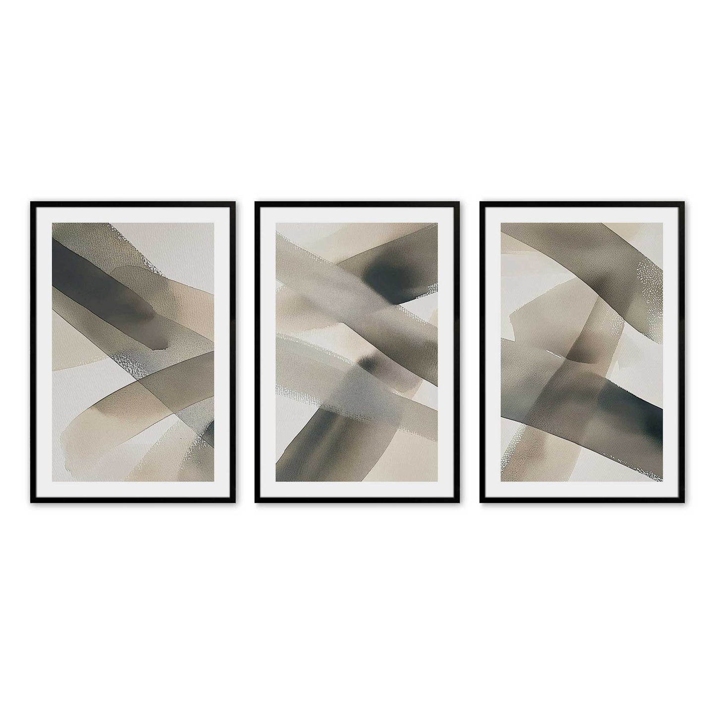 [Color:Satin Black], Picture of art in a Satin Black frame