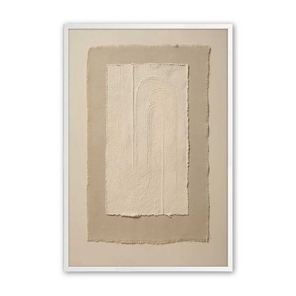 [Color:Opaque White], Picture of art in a Opaque White frame