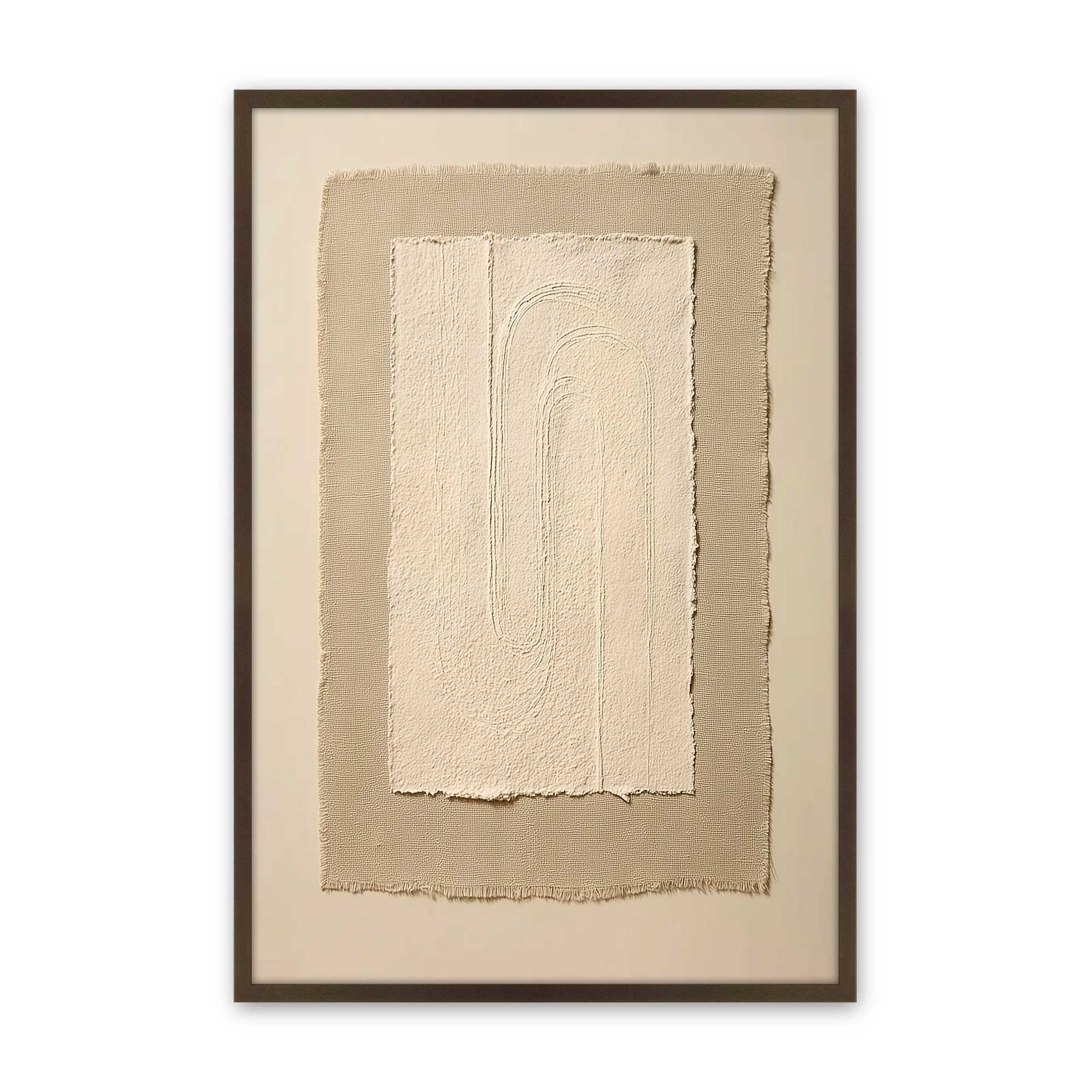 [Color:Belvinder Brown], Picture of art in a Belvinder Brown frame