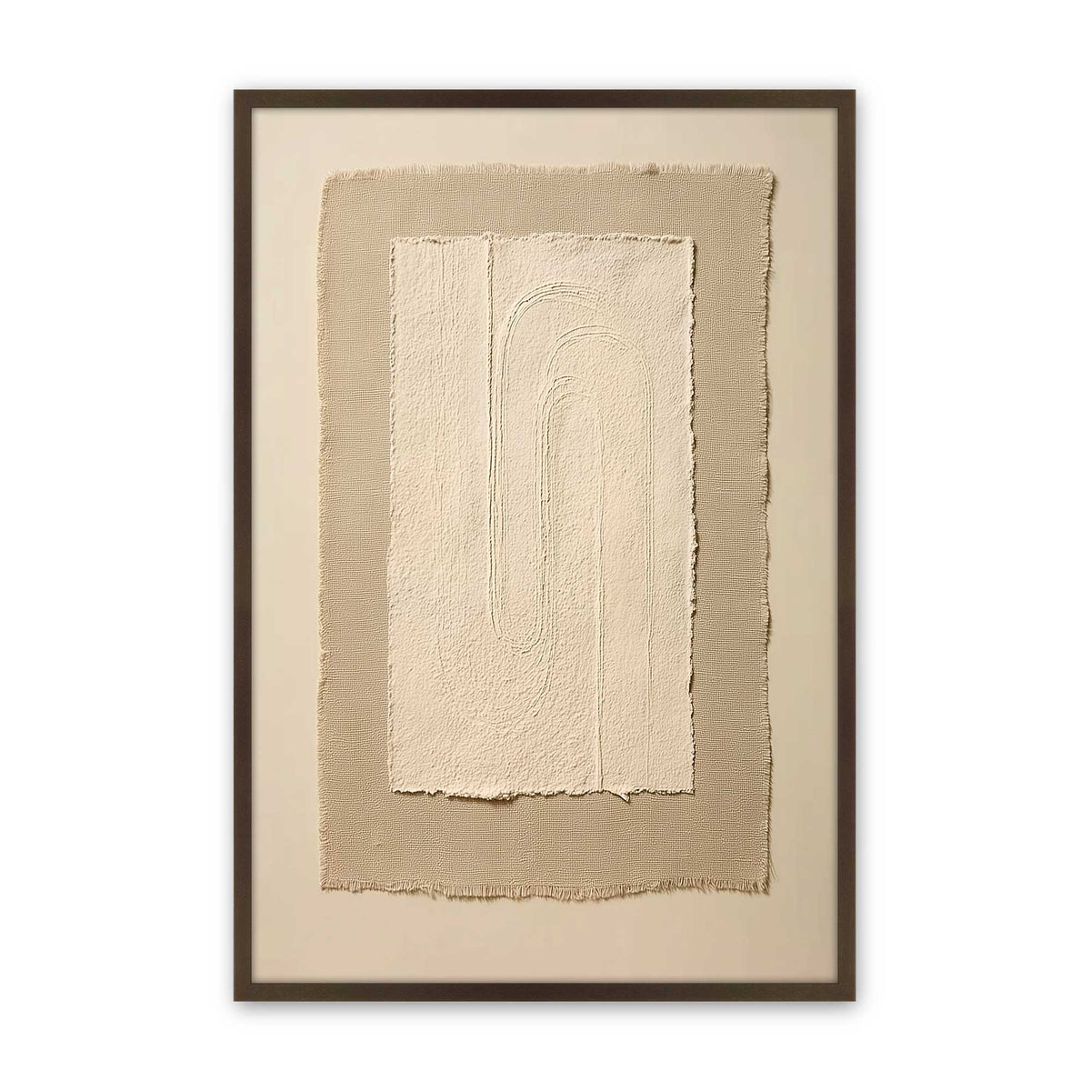 [Color:Belvinder Brown], Picture of art in a Belvinder Brown frame