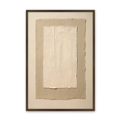 [Color:Brown], Picture of art in a Brown frame